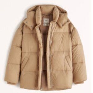 Abercrombie & Fitch Oversized Puffer Jacket